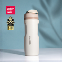 Insulated Drink Bottle - Soft Cream