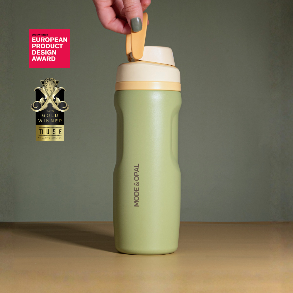 Insulated Drink Bottle - Sage Green